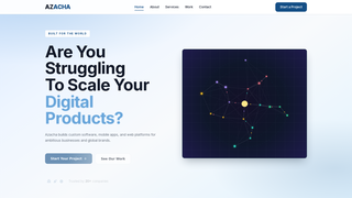 Screenshot of azacha.com