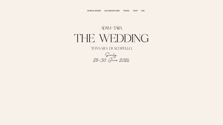 Thumbnail of adamandtarathewedding.com