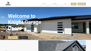 Thumbnail of knightgaragedoors.com