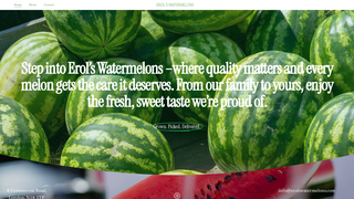 Thumbnail of erolswatermelons.com