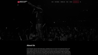 Screenshot of allstarbookings.com