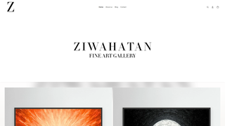 Thumbnail of ziwahatangallery.com
