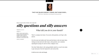 Thumbnail of myblackcracks.com