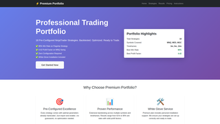 Thumbnail of premiumstrats.com