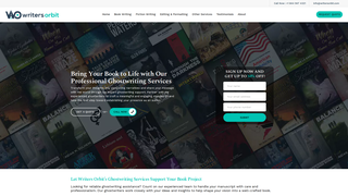 Thumbnail of writersorbit.com