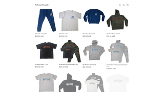 Thumbnail of afficialroyaltybrand.com