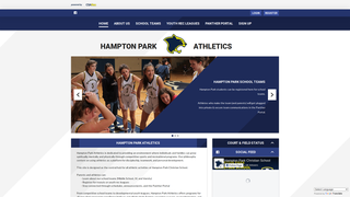 Thumbnail of hamptonparkathletics.com