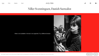 Thumbnail of artbyniller.com