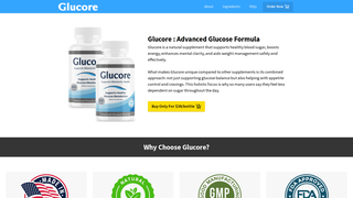 Thumbnail of com-glucore.com