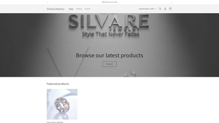 Thumbnail of silvarejewelry.com