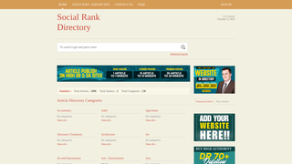 Thumbnail of socialrankdirectory.com