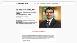 Thumbnail of mayankmittalmd.com
