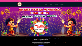 Thumbnail of veeravinayagacrackers.com