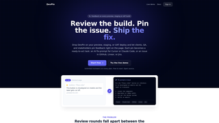 Site preview