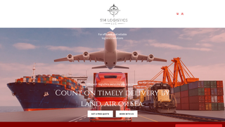 Thumbnail of 514-logistics.com