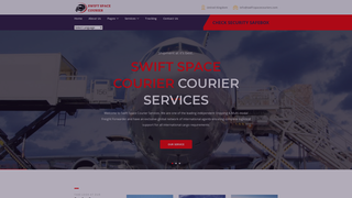 Thumbnail of swiftspacecouriers.com
