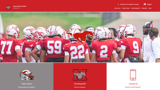 Screenshot of houstonmemorialfootball.com