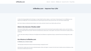 Thumbnail of ioffbodies.com