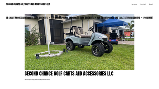Thumbnail of secondchancegolfcartsandaccessoriesllc.com