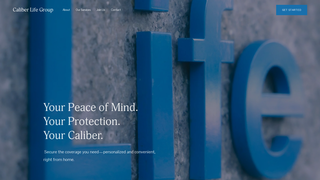 Thumbnail of caliberlifegroup.com