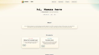 Thumbnail of hamzasairafi.com