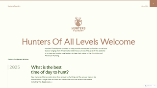 Thumbnail of huntersfoundry.com