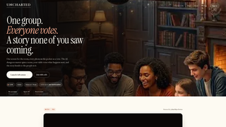 Screenshot of unchartedstory.com