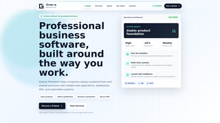 Screenshot of greexaprimetech.com