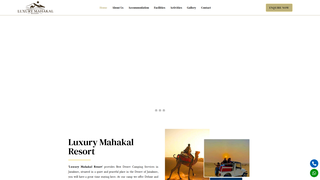 Thumbnail of luxurymahakalresort.com