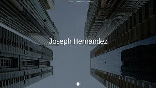 Thumbnail of aboutjosephhernandez.com
