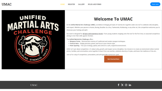 Thumbnail of unifiedmartialartschallenge.com