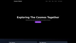 Thumbnail of cosmicmohol.com