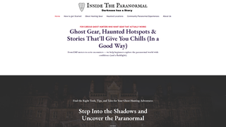 Thumbnail of insidetheparanormal.com