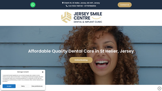 Thumbnail of stheliersmilecentre.com