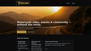 Thumbnail of ridechats.com