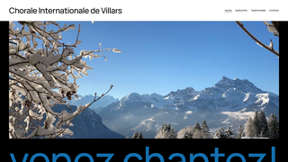 Thumbnail of choraleinternationaledevillars.com