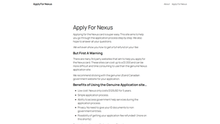 Thumbnail of applyfornexus.com