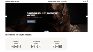 Thumbnail of whisperingmeadowpetstore.com