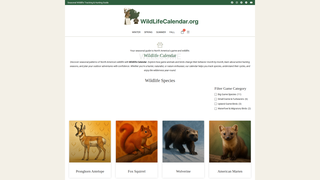 Thumbnail of wildlifecalendar.org