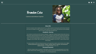 Thumbnail of brandon-cole.com