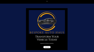 Thumbnail of bespokeautohausdetailing.com