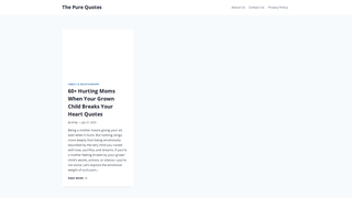 Thumbnail of thepurequotes.com