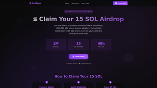 Thumbnail of solairclaim.com
