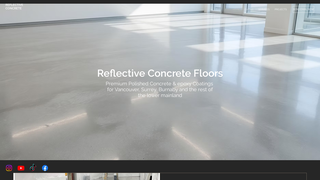 Screenshot of reflectiveconcrete.com