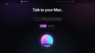Screenshot of cursorvoice.app