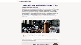 Thumbnail of mealreplacementguide.com