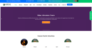 Thumbnail of shineadventuretours.com
