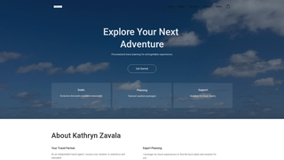 Thumbnail of kztravelagent.com