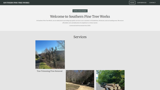 Thumbnail of southernpinetreeworks.com