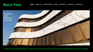 Screenshot of maryfassdesign.com